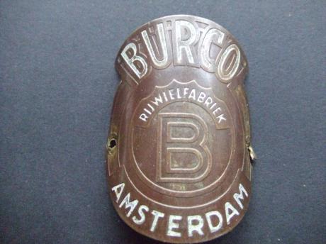 Burco Rijwielfabriek Amsterdam Balhoofdplaatje, Fietsplaatje 13